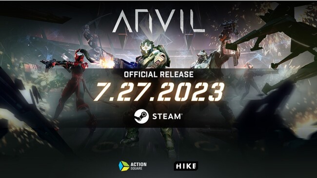 エキサイティングな対戦が可能に！PvPモードが追加されるローグライクシューティング『ANVIL』、正式リリース日が7月27日（火）に決定！ 〜公式サイトも本日オープン〜